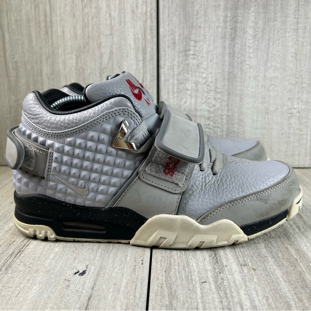 Nike Air Trainer Victor Cruz 2015 Wolf Grey Casual Sneaker 777535-001 Men Size 8 - Picture 3 of 10
